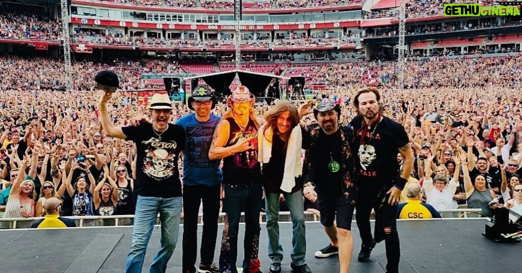 Brian Quinn Instagram - Insane night with @poison. Absolutely bonkers. Great band. Great people. One of the best crowds ever. Thank you Cincinnati. @tammyvega_ takes nice pics