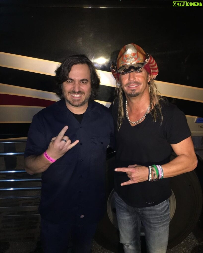 Brian Quinn Instagram - Cincinnati!!! Tonight my boy @therealmurr and I will be introducing @poison as they take the stage! Come out to the Great America Ballpark this evening and rock out with us. Last time I hung with @bretmichaelsofficial he brought me up on stage to sing with him. Fingers crossed!