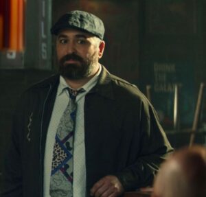 Brian Quinn Instagram - I was lucky and honored to have a small part in @startrek Picard.  The script didn’t ask for Dale to shoot Picard some crazy eyes, but I felt the tension called for it.  @sirpatstew later pulled me aside and told me it was the most intense acting he had ever seen. I gave him some pointers. 

Not true. But what is true is that he was one of the purely nicest people I have met in a long time.  And @itoaghayere was so accepting and supportive of this Staten Island guy blundering into her fairly serious scene.  I stepped on both their lines more than once and they never got annoyed. 
Also must be said that @lea_thompson directed the episode and handled my Back To The Future fanboy/crush moments with patience and kindness. 

Can’t believe I got to do something like this.  People don’t often look to the Impractical Jokers for acting cameos and stuff like that, so it was a rare treat.  My boy @terrymatalas made this happen and I am eternally grateful. 

This is also the third time Terry has cast me as this same character.  Dale (and his tie) have appeared in 12 Monkeys, MacGyver and now Picard.  I also shot something as Dale for an upcoming episode of IJ.  So The DaleVerse will soon be across 4 shows over 4 networks.  No end in sight for the DaleVerse!
Check out Picard!!!!
#startrekpicard #impracticaljokers