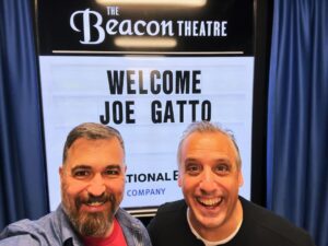 Brian Quinn Instagram - I could not be any prouder of my dear friend and brother @joe_gatto for selling out the @beacontheatre and then absolutely killing it on stage. 
Every time I see him perform his solo show, it gets funnier and funnier.  Go check it out.  He’s a clinic in reinvention, and I’m taking notes.