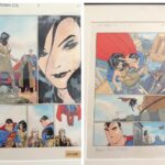 Brian Quinn Instagram - Over 20 years ago I bought this original hand painted Tim Sale / Bjarne Hansen watercolor art from @Superman For All Seasons at SDCC. They’ve been hanging on my wall ever since. It’s truly one of my favorite takes on Superman. Seeing that @jamesgunn is using SFAS as inspiration for his take on Superman gives me such hope. Can’t wait. Go read it if you haven’t! You won’t be sorry. @dcofficial