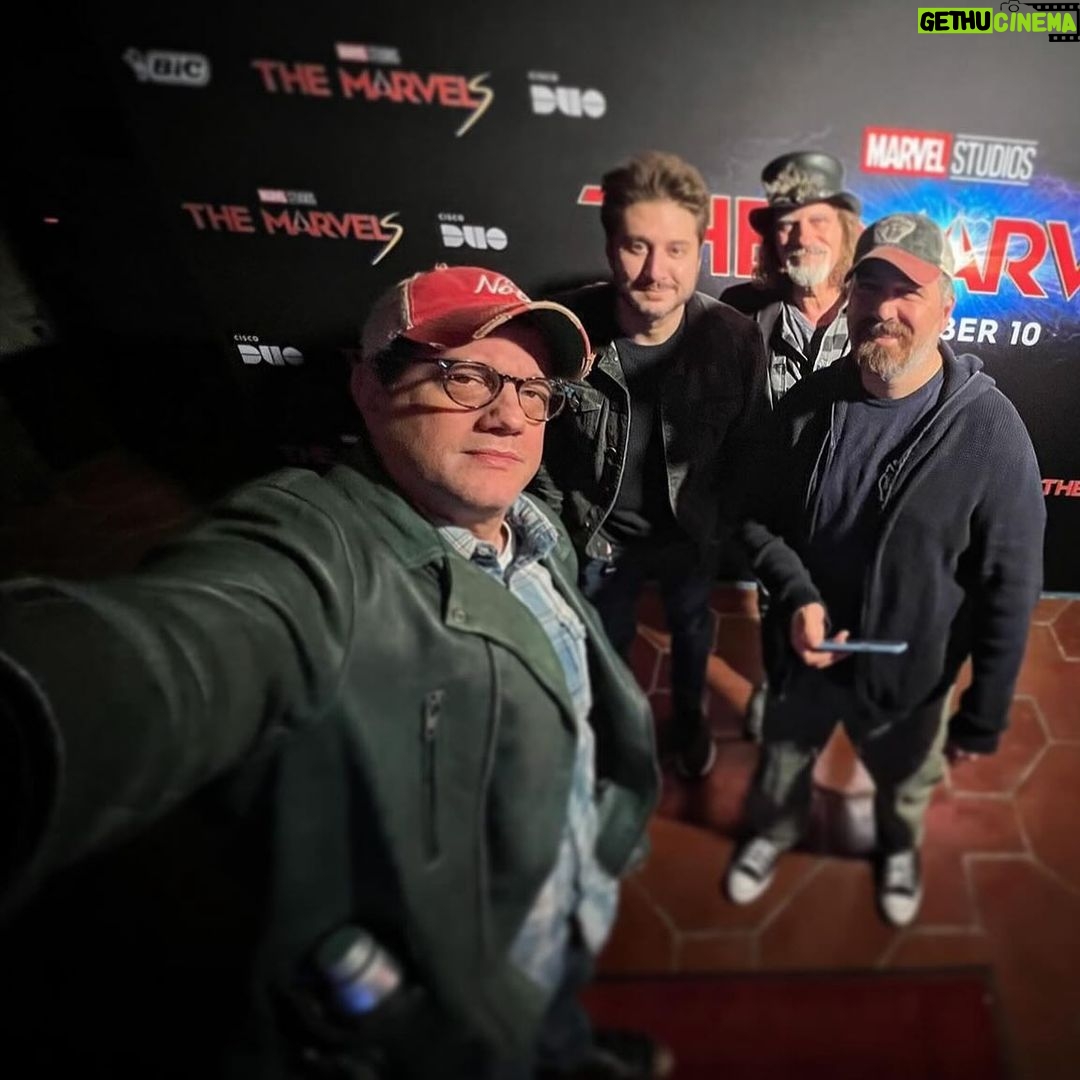 Brian Quinn Instagram - Fine fellowship at the movies with these fine fellows.