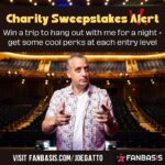 Brian Quinn Instagram - Meet @joe_gatto for a good cause! I haven’t seen him in two weeks so I might be bidding against you.