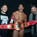 Brian Quinn Instagram - Took part in a Scissor Party this past week. @bowens_official brought @salvulcano and I into the ring and I couldn’t be more grateful. We had such fun with these absolute legends. Thanks to @aew for sending these pictures over.
