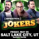 Brian Quinn Instagram – SALT LAKE CITY!!!!!!! 
Next week we are coming to cause some (minor) trouble!  We’ll be showing videos and telling some yuck-yucks live on stage.  Come hang out with your guys!