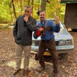 Brian Quinn Instagram - This week, it’s time for Evil Dead to meet Impractical Jokers! On the new episode we have the great Bruce Campbell on as our guest. I have been obsessed with this man since I was 12. To say he’s a hero would be a massive understatement. I wanted to be him. Kinda still do. The Evil Dead series is one of my most beloved and life long obsessions. We recreated the cabin in the woods on Staten Island, and I even pulled out the Crown Vic to stand in for Sam Raimi’s Oldsmobile. Despite all this, it’s still a wicked punishment. Can’t wait for you primitive screwheads to see this. The timing of a new Evil Dead movie coming out this month is actually a total coincidence, but I’ll take it. @shemp_malone @evildead @tedraimi @trutv @tbsnetwork