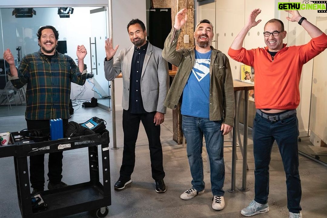 Brian Quinn Instagram - On tonight’s Impractical Jokers is the one and only @kalpenn and I couldn’t be happier. Kal was on the initial dream list of guests we came up with before we started season 10. Kal worked for a President, he fought Superman, but it was Harold & Kumar that made me love this man. Those movies are right up my alley. All three are endlessly watchable for me, and so funny. They don’t make many comedies like that anymore and the world is worse off for it. Man, I hope they make another Harold & Kumar movie. But for now, watch the man on #impracticaljokers tonight on @tbsnetwork and @trutv !!