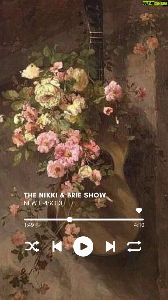 Brie Garcia Instagram - You’ll have to listen to @thenikkiandbrieshow for this one lol 🙈 Tune in wherever you get your podcasts! ❤️