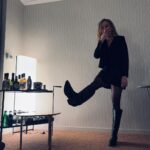 Brie Larson Instagram - A moment for the fit (and the cutest bar cart)