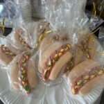 Brie Larson Instagram - I’m late to post about the 2nd annual family Hot Dog Festival (yes this is a real thing!!!). It is one of the greatest days of the year - because it means lot of dogs with @potatorolls bun!! Now tell me… What toppings are you going with? 🌭