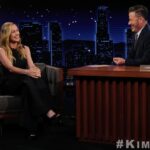 Brie Larson Instagram - Always smiles when I get to hang on the @jimmykimmellive couch. @abcnetwork tonight ☁️