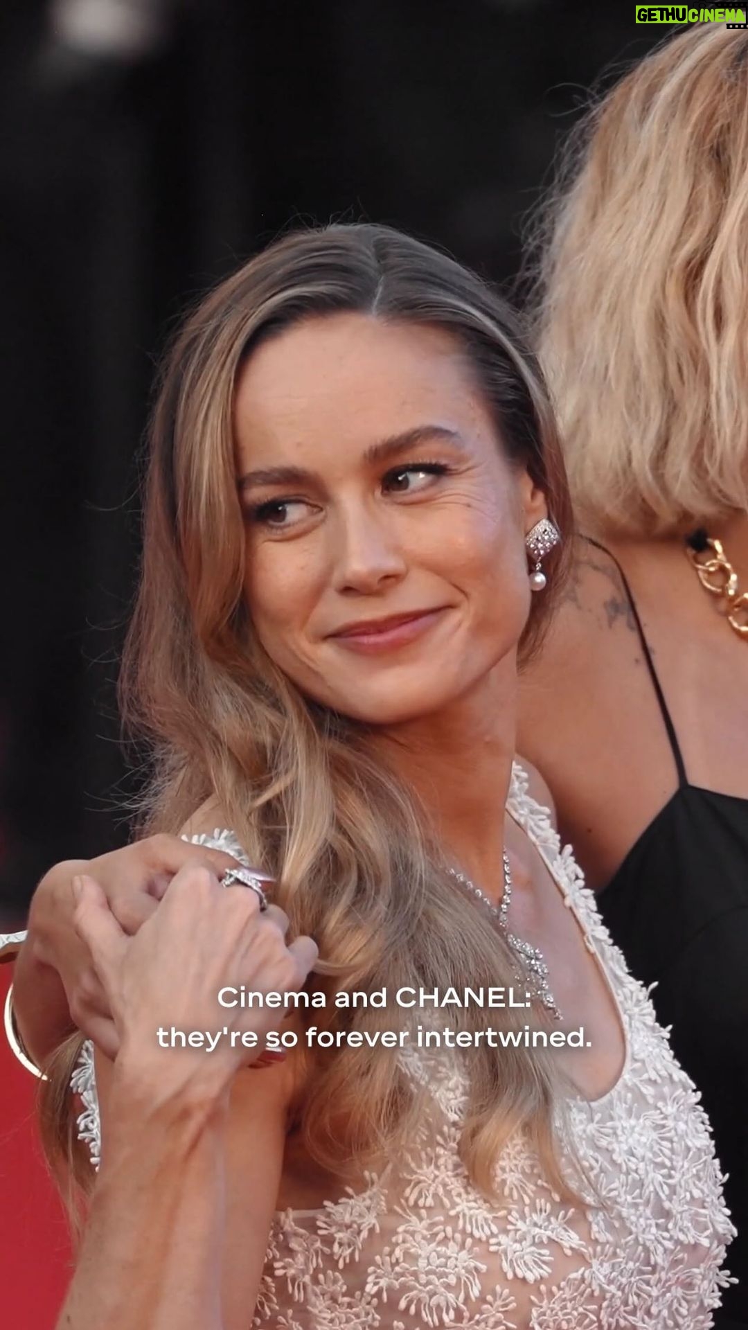 Brie Larson Instagram - Thank you thank you THANK YOU @chanelofficial for being part of my journey at @festivaldecannes. Being a jury member, the conversations about cinema, and the continued intertwining of cinema and fashion will stick with me forever. #ChanelandCinema #ChanelInCannes