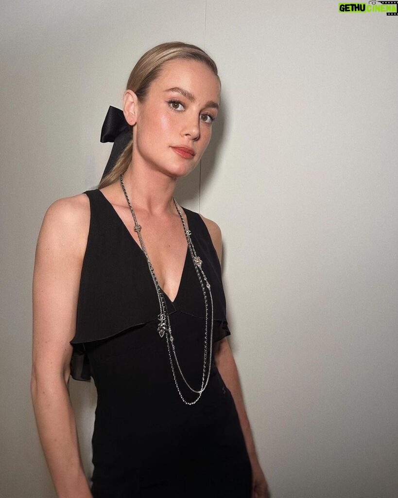 Brie Larson Instagram - @festivaldecannes’ Opening Ceremony Dinner 🖤