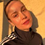 Brie Larson Instagram – golden hour glow