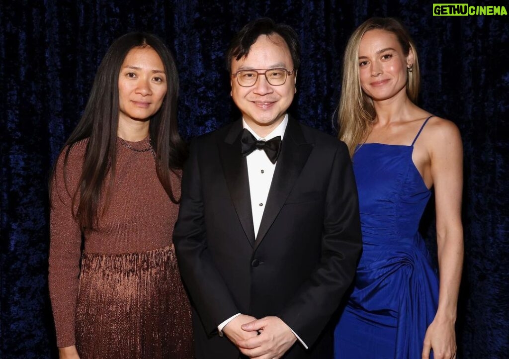 Brie Larson Instagram - It was an honor hearing about and awarding Dr. Dennis Lo on his work in life sciences at the Breakthrough Prize Ceremony. Watch the @breakthrough Prize Ceremony on Sunday April 23rd at 12pm PT on their YouTube page—I was stunned to be surrounded by the talent and genius in one room 🤯