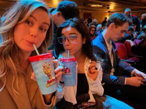 Brie Larson Instagram - a night out on the town with the sweetest gal around 💕
