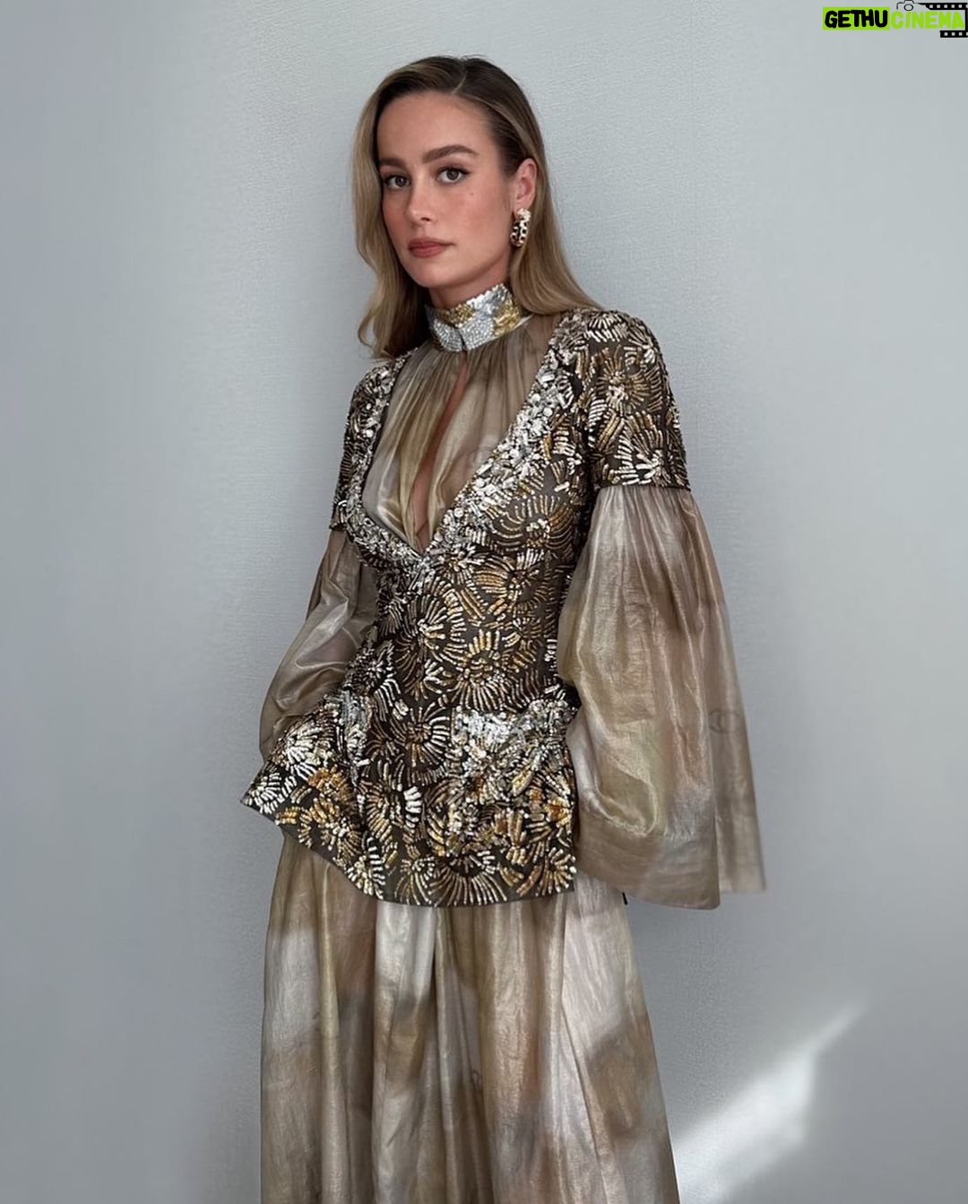 Brie Larson Instagram - Linking hands with my fellow Jurors—creatives I deeply admire with backgrounds and heritages different from mine was moving beyond words. I cannot wait to discuss the films from this festival with them. Thank you, @FestivaldeCannes. And congrats to all who have films playing at this festival.