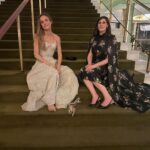 Brie Larson Instagram – Still marveling at the attendees of the #GoldGala

And super proud to present Iman Vellani with @goldhouseco’s New Gold award alongside @sanaamanat622 ⭐️💛⭐️