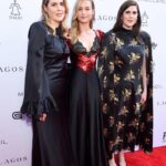 Brie Larson Instagram – @rodarte has my heart ❤️🖤 
Honored to present @kateandlauramulleavy the award for Designers of the Year at the #FLAs 

Glam: 
@samanthamcmillen_stylist 
@brycescarlett 
@yukari.makeup 
@melanie.bauer.style