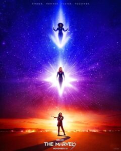 Brie Larson Instagram - TOGETHER. See you November 10 ✨ #TheMarvels