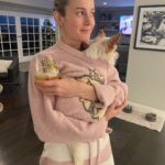 Brie Larson Instagram - Jonathan is my favorite accessory.