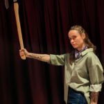 Brie Larson Instagram - Axe throwing: grandparent approved Mo's House Of Axe