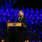 Brie Larson Instagram - What a joy to kick off the holiday season at @disneyland hosting their Candlelight Ceremony 🕯️🎄