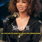 Brittany Renner Instagram - @bundleofbrittany hosted @trappoetryjam recently and she stopped by #SwayInTheMorning with the team to talk about self-worth, therapy and much more… Full interview 🔗 in bio