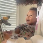 Brittany Renner Instagram - My sonshine sees me for me and loves my “weirdness” 👽 For all mom related content follow @bundleofmilf 👶🏽