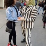 Brittany Renner Instagram - I myself am strange and unusual 🥀😂🖤 Universal Studios Hollywood