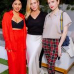 Brittany Snow Instagram - Thank you so much to @theretaility & @toms for hosting such a beautiful event to celebrate @septemberletters. I am so grateful for my generous and beautiful friends who were a part of this book and came out to support. 💫 I managed to not spill anything on my white skirt and my speech was only slightly unhinged / rambling… so, the night was truly a win!