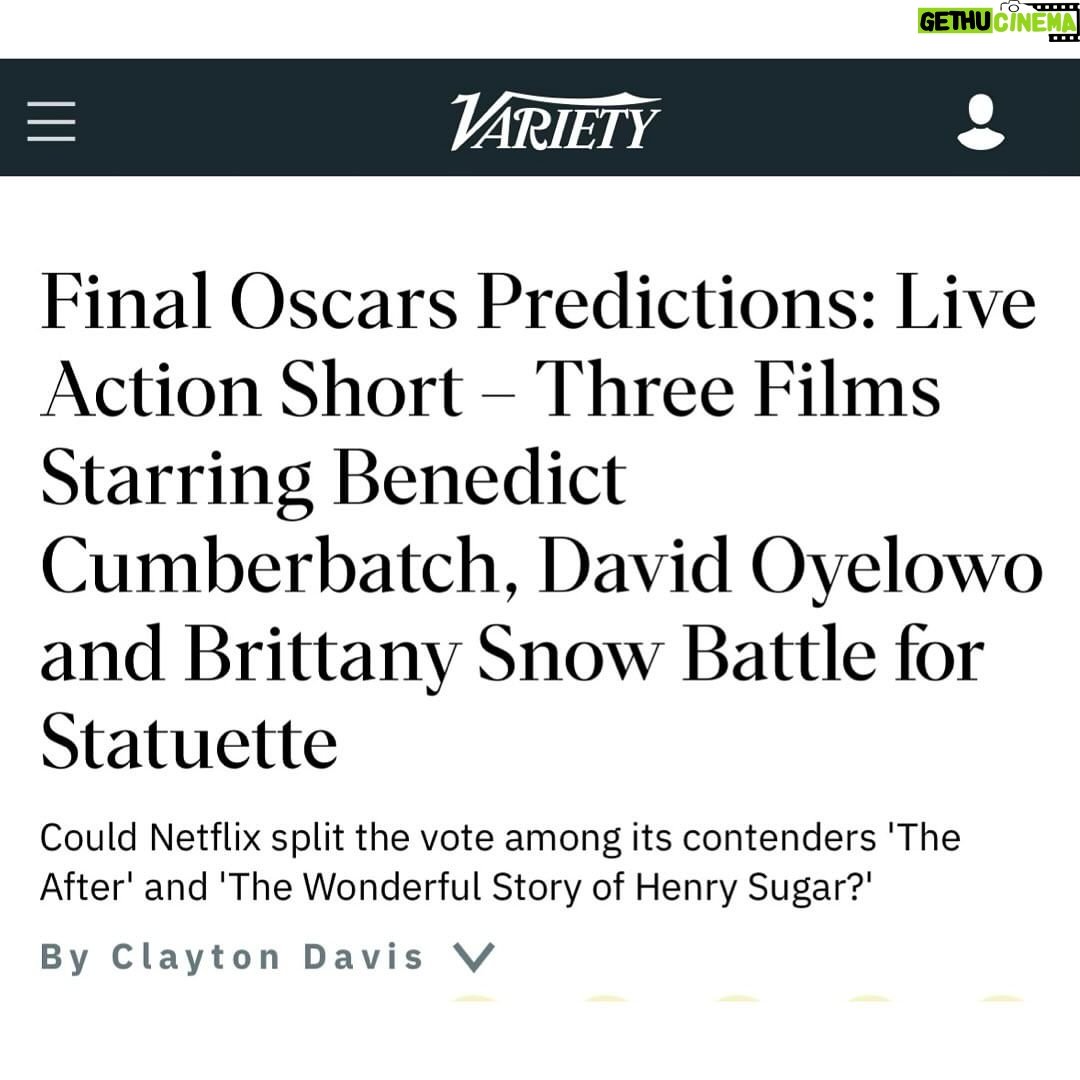 Brittany Snow Instagram - RED, WHITE AND BLUE is Variety’s Clayton Davis pick for Best Live Action Short Film that should win at the 96th Academy Awards. Thank you @byclaytondavis! 🔗Read the full article here: https://variety.com/2024/film/awards/2024-oscars-best-live-action-short-predictions-1235882381/ #reproductiverights #abortionishealthcare #FYC #academyawards #academyaward #awardseason #foryourconsideration #redwhiteandbluefilm #bestliveactionshortfilm #shortfilm #oscar #oscars #oscarnoms #movies #film #liveactionshortfilm #oscarsweek @variety