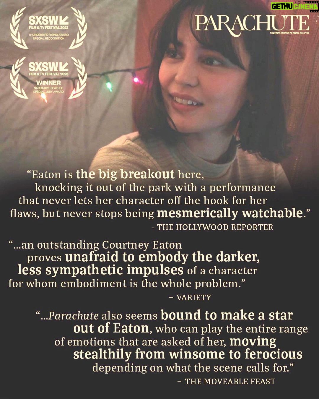 Brittany Snow Instagram - Ok reviews are weird, subjective and sometimes unhealthy… but I am very grateful people felt this polarizing topic & love story. I directed this little piece of my heart. (I did not act in it at all) I am lucky enough to represent it at some fantastic film festivals coming up soon. Actors will not be in attendance because we stand strongly with our @sagaftra family. ✊ This movie was made for no money, a lot of favors, no big companies, all heart and no time. I’m so excited for everyone to see it. 🪂🪂🪂Tagged are the film festivals we are grateful to be a part of even if we couldn’t make it this time. Thank you for having us. #parachutefilm @lizzie.shapiro @the_space_program @yaleproductions @theredroosta @alliancefored