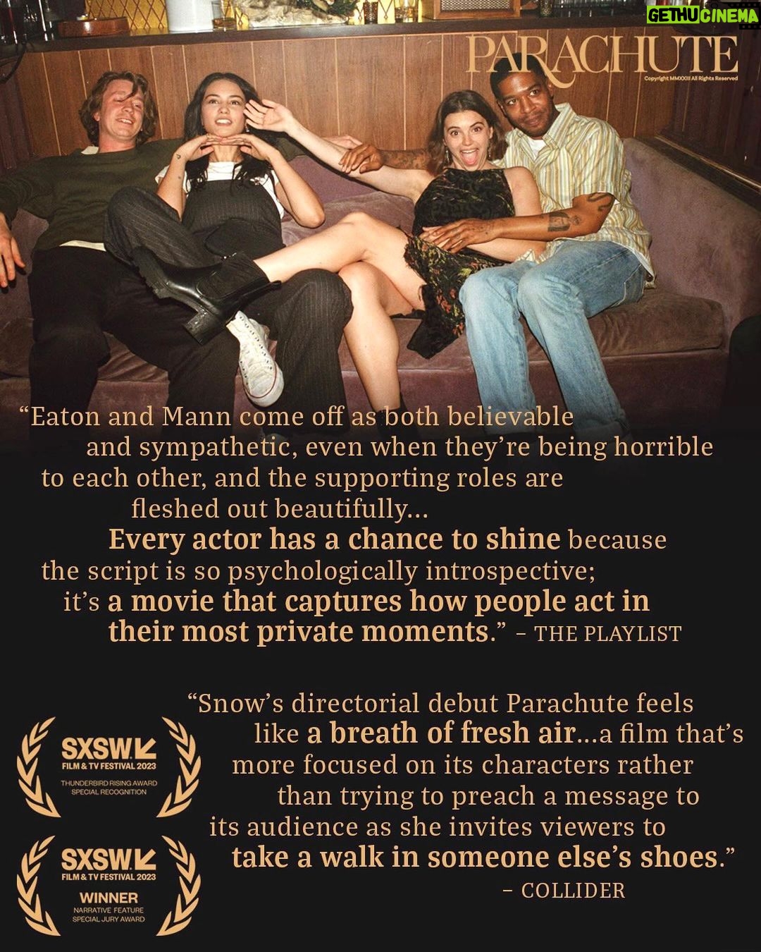 Brittany Snow Instagram - Ok reviews are weird, subjective and sometimes unhealthy… but I am very grateful people felt this polarizing topic & love story. I directed this little piece of my heart. (I did not act in it at all) I am lucky enough to represent it at some fantastic film festivals coming up soon. Actors will not be in attendance because we stand strongly with our @sagaftra family. ✊ This movie was made for no money, a lot of favors, no big companies, all heart and no time. I’m so excited for everyone to see it. 🪂🪂🪂Tagged are the film festivals we are grateful to be a part of even if we couldn’t make it this time. Thank you for having us. #parachutefilm @lizzie.shapiro @the_space_program @yaleproductions @theredroosta @alliancefored