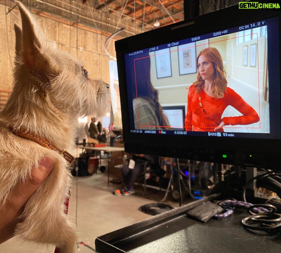 Brittany Snow Instagram - Todays work picture is very important