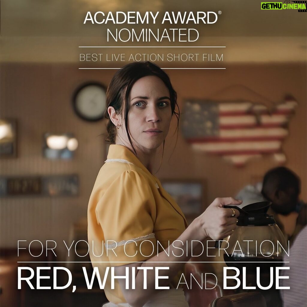 Brittany Snow Instagram - WE ARE HEADING TO THE 96TH ACADEMY AWARDS!! We are honored the Academy has chosen to recognize RED, WHITE AND BLUE and want to congratulate our fellow nominees! “We are still reeling from the news of our Oscar nomination but I am so utterly thrilled for our cast and crew and for everyone who championed us and our story. It’s a bittersweet feeling to be celebrating this nomination when we know so many people are dealing with the repercussions of the Supreme Court’s decision to reverse Roe v Wade but this recognition from the @theacademy hopefully makes them and us all feel seen and heard. Thank you to all the Academy members who voted for us and thank you to the Academy staff who work so hard on behalf of all the filmmakers.” ~ Nazrin Choudhury, Writer/Director/Producer “I can’t begin to describe how it feels to see RED, WHITE AND BLUE nominated. I want to thank Nazrin for inviting me to collaborate on this project that means so much to me and thank you to everyone who has helped me along the way. I’m Australian-born but America is my home now and telling this story about a global and domestic issue has been the highlight of my career. Our film raises some tough issues and highlights the importance of everyone’s right to access healthcare, and our right to bodily autonomy but always in a non-didactic way. Thank you to the Academy members for recognizing this.” ~ Sara McFarlane, Producer To all our followers: We have felt so much love from you. We want you to know that we felt you there with us in spirit as we learned the news in real time. RED, WHITE AND BLUE will become available again for more audiences to find and discover our film and our story. Please continue to watch this space for more information coming your way hopefully very soon! Finally, a huge thank you to another member of our elephant herd: Catherine Lyn Scott and everyone at @londonflairpr. 🐘❤️🤍💙🐘 #FYC #oscar #oscars #academy award #academyawards #oscarnoms #movies #film #awardseason #foryourconsideration #redwhiteandbluefilm #liveactionshortfilm #shortfilm