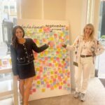 Brittany Snow Instagram - Here’s pictures of me on the @septemberletters book tour leaning in odd ways, standing by various blank walls! Thank you @katiebof for suiting me up so nicely. 🎀 The @septemberletters book is out now and has nothing to do with these outfits. ✉️