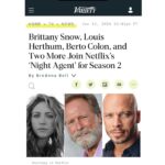 Brittany Snow Instagram - I already love this cast & crew. Fun agent things ahead 🔫🇹🇭