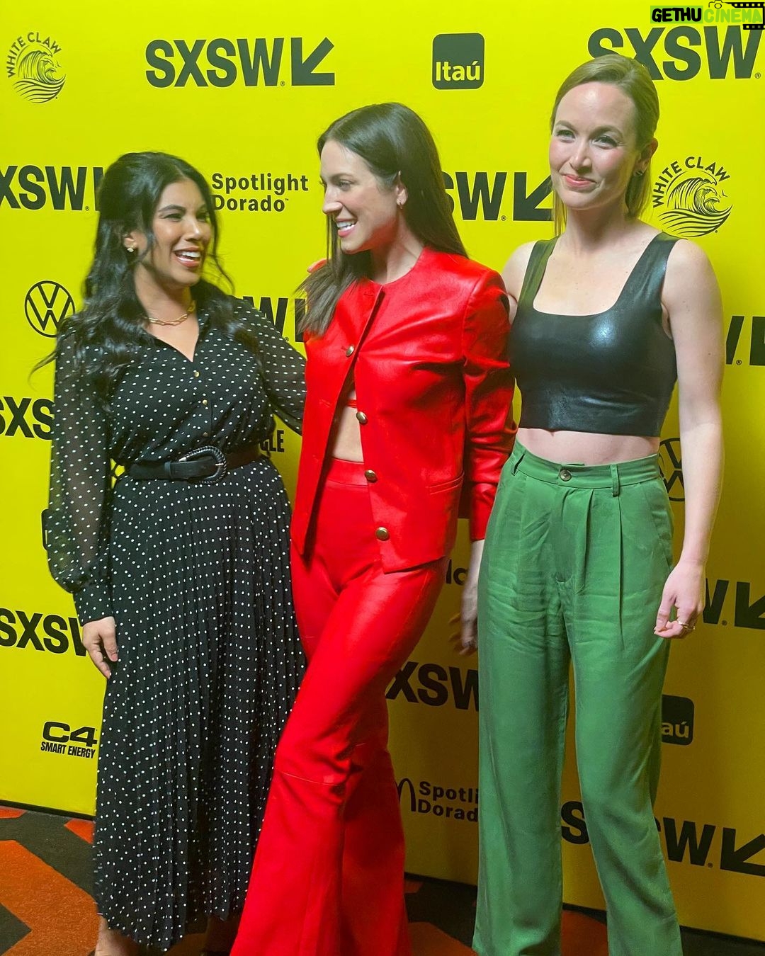 Brittany Snow Instagram - 🪂🪂🪂 #Parachutefilm at #sxsw @sxsw HOLY MOLY. I am over the moon. Thank you for having us. Thank you for having this conversation about this sensitive topic. Way more emotional post coming soon where I need to thank so many people. I can’t believe we did it!