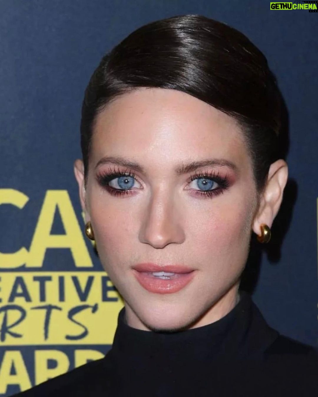 Brittany Snow Instagram - it’s giving “ballet robot showing you to the board meeting” and that’s exactly what I wanted. TY legends @chadwoodhair @samuelpaulartist @katiebof
