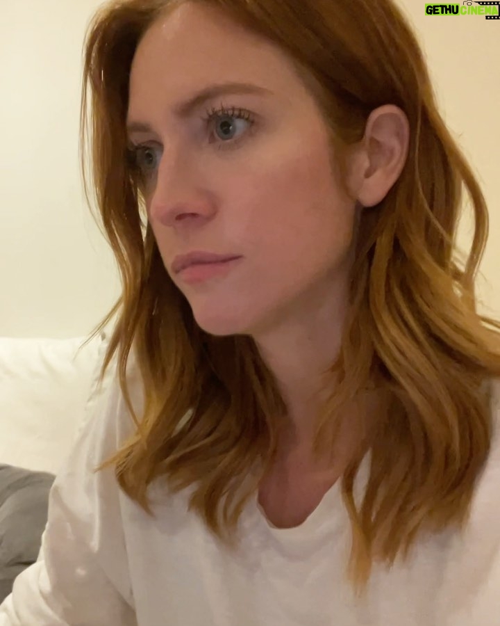 Brittany Snow Instagram - editing in NYC the past few weeks. 🍂 My immune system hates the season change, the basic in me loves it, Charlie is still pretty pissed about the sweater.