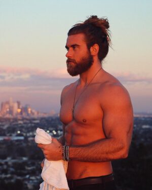 Brock O'Hurn Instagram - Can't say I wasn't cold when they took this photo.. Lol

Changing on set 🌇
Filmed an incredible episode on the beach today for a new show coming out in July! Stoked to show you what's in store!