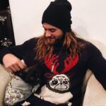 Brock O’Hurn Instagram – Got invited to an ugly sweater party but when he saw mine it was automatically turned into a handsome sweater..
(Couldn’t let the little guy down) 
Merry Christmas Eve Everyone!! #PugLife✌🏽️😎 Jackson Hole, Wyoming