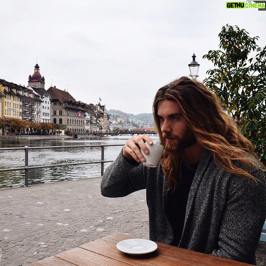 Brock O'Hurn Instagram - Coffee in Lucerne. Can not complain.. This city is amazing! ☕️😍 Luzern, Switzerland