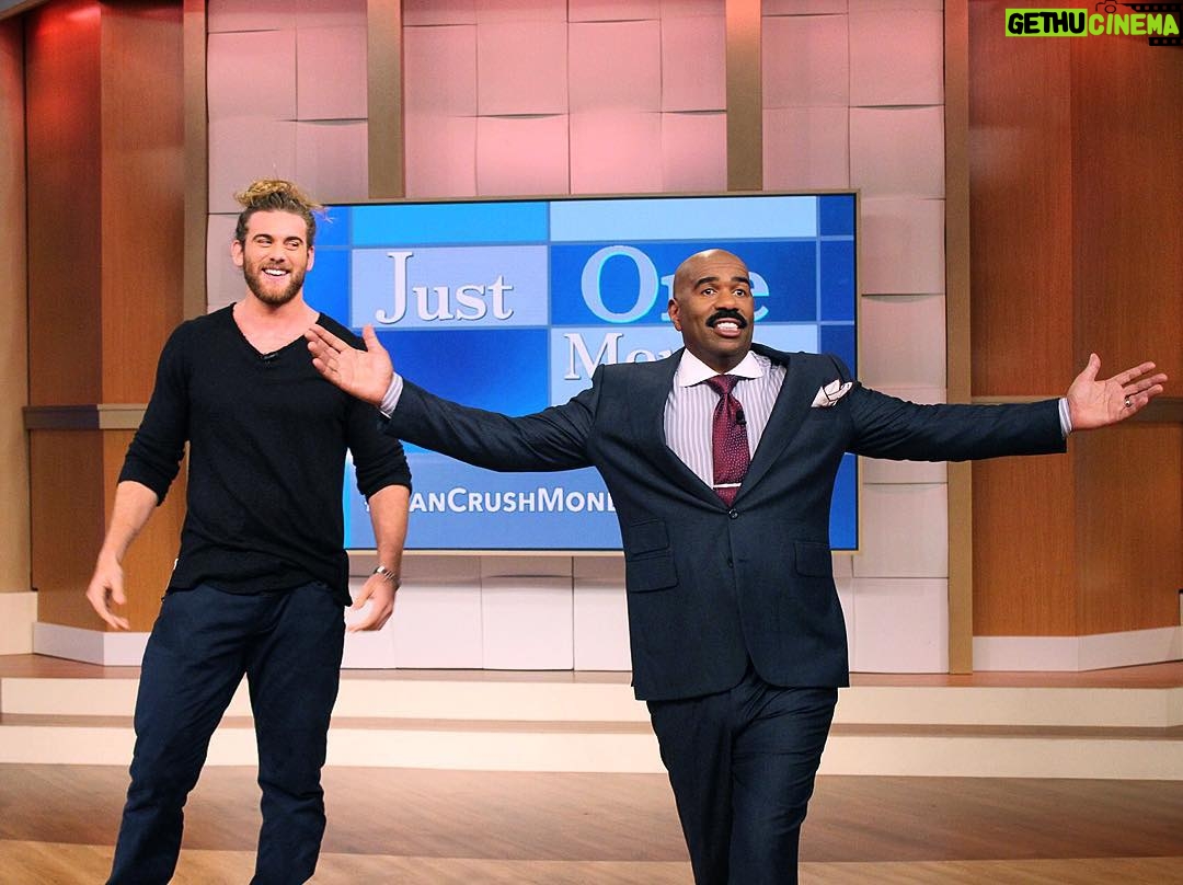 Brock O'Hurn Instagram - Had a lot of fun with this one! 😂🙌🏼 I'll be on The Steve Harvey Show at 3pm PT today!! Tune in and check it out! Thank you for having me @iamsteveharveytv ! The Best is Yet to Come!