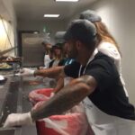 Brock O'Hurn Instagram - Small clip of us out here helping the homeless! Every small deed counts! 🙏🏻