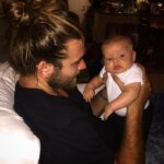 Brock O'Hurn Instagram - Doesn't get better than this ❤️❤️❤️❤️❤️ Newest addition to our family. My youngest nephew 👶🏼 Talk about a cute kid! 😳😍 #7WeekOldChickenMcNugget