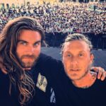 Brock O'Hurn Instagram - On stage as my Brother performs his set at Ushuïa here in Ibiza! Blessed to have this experience with you! Thank you bro @mortenofficial Ushuaïa Ibiza