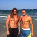 Brock O'Hurn Instagram - With my brotha Life doesn't get better! 🙌🏼 The Beachhouse Playa Den Bossa Ibiza