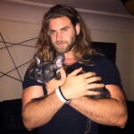 Brock O’Hurn Instagram – I made a new friend Ellie! Only 7 weeks old 😍😍 She’s got that look like “Don’t take a pic while we’re cuddling” 
Hope you’re having a good day! Mine was just made thanks to her 😏
